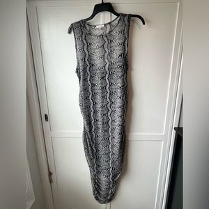 Sheer Midi Dress